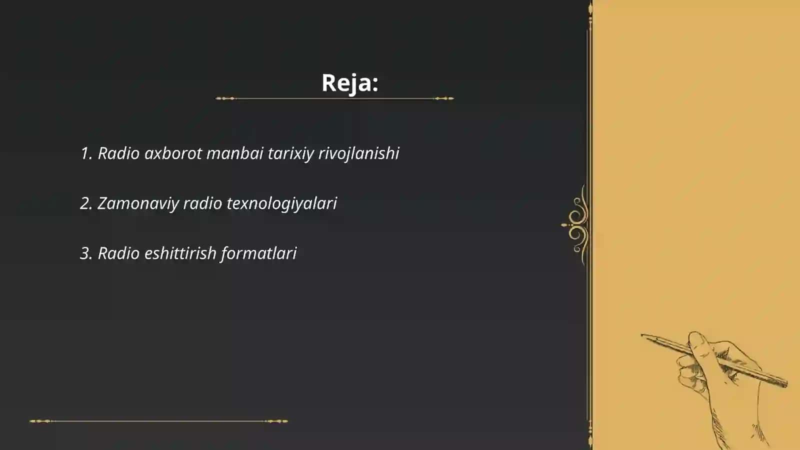 Radio axborot manbai 2