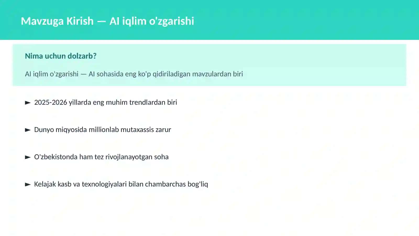 AI AMALIY SOHALARDA 2