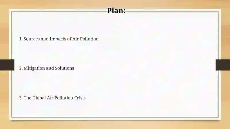 AIR POLLUTION Presentation 2