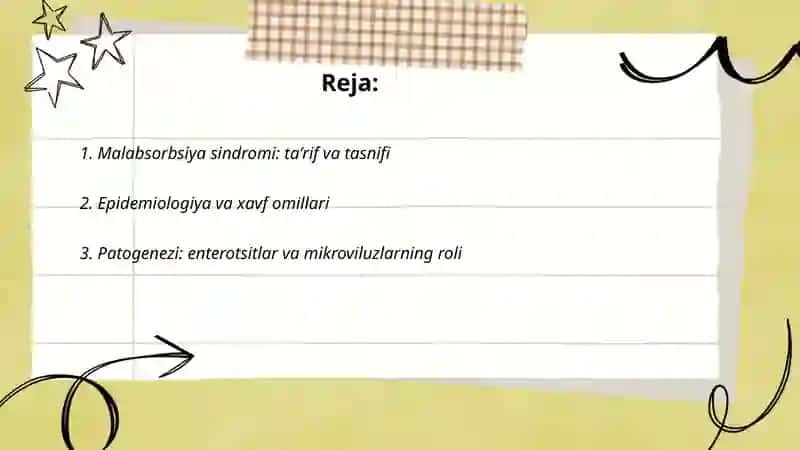 Malabsorbsiya sindromi 2