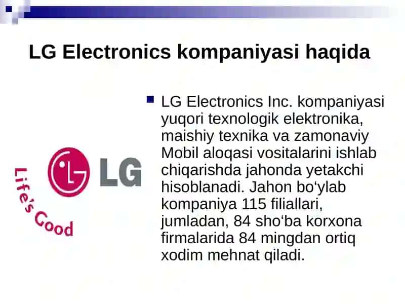 LG Electronics 2