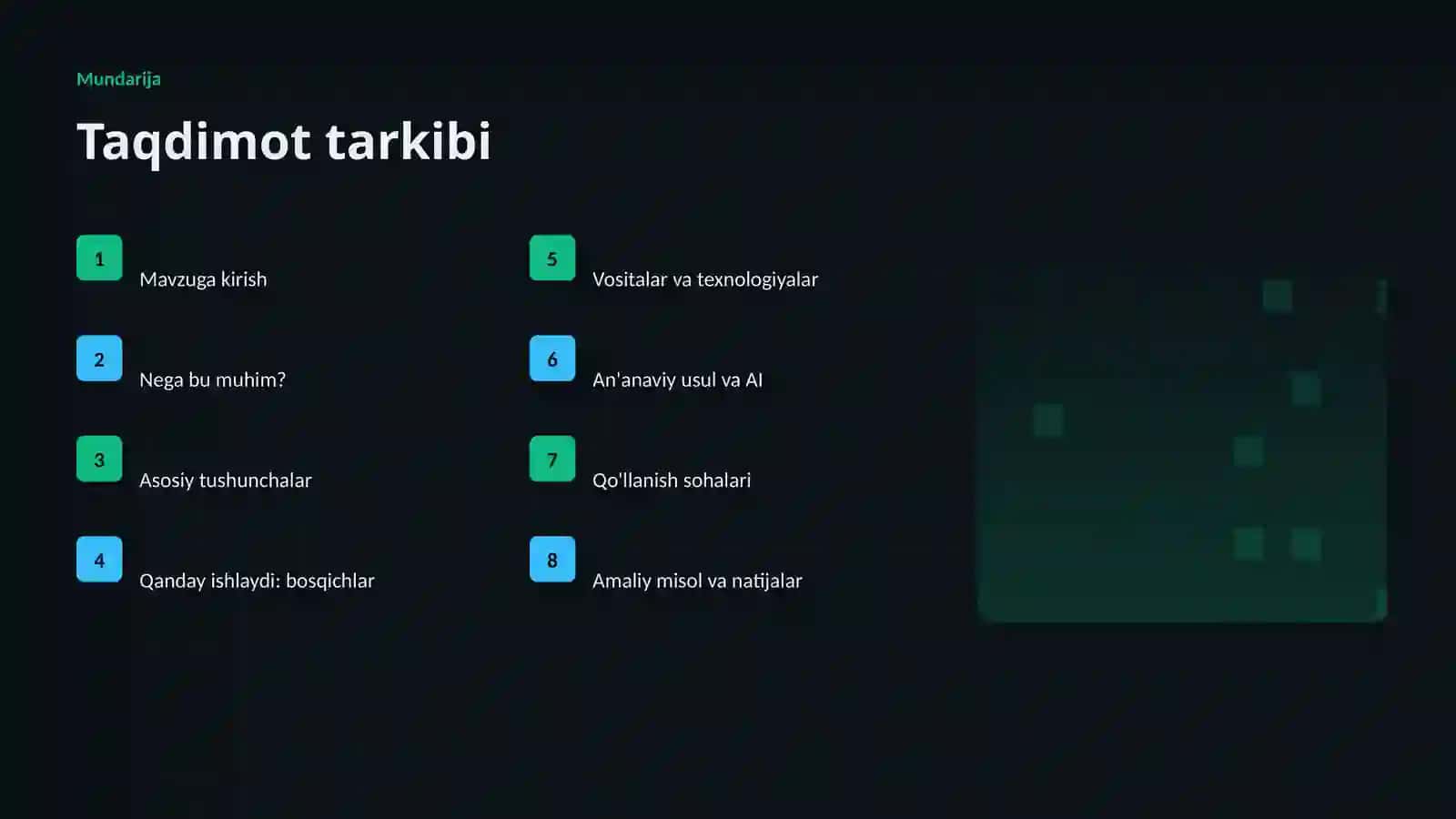 AI INSIGHTS • PREMIUM TAQDIMOT 2