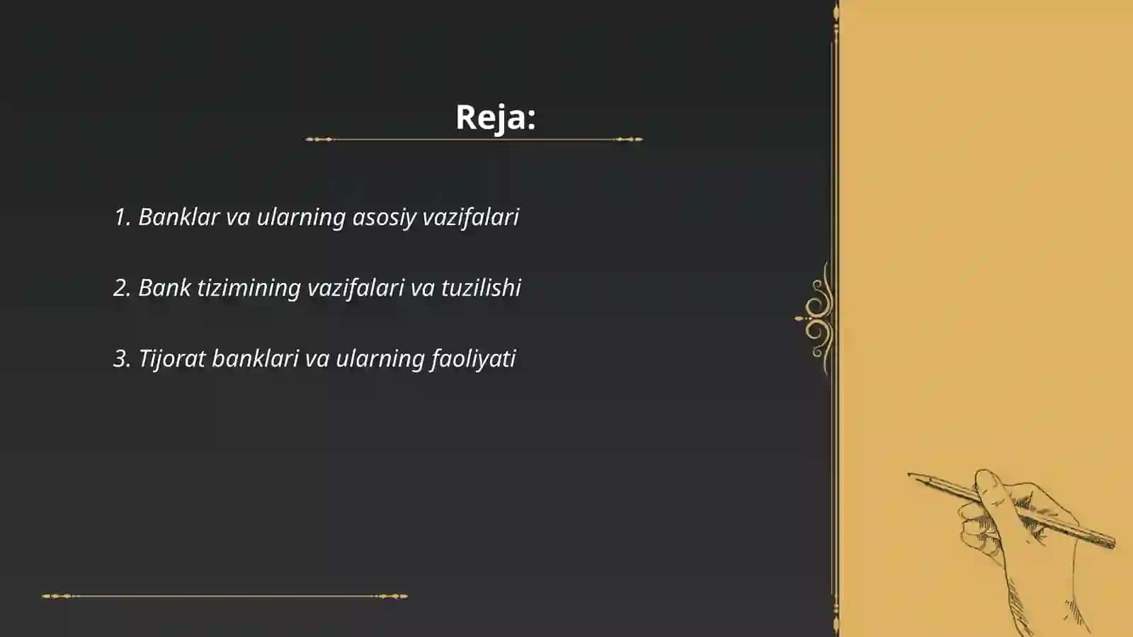 BANKLAR ULARNING TURLARI VA KRIDIT TIZIMIDAGI ROLI 2