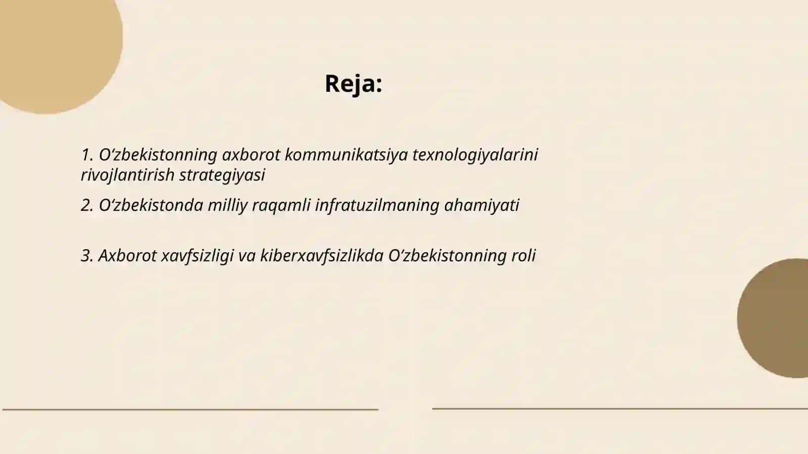 Oʻzbekistonning jahon axborot makonidagi roli 2