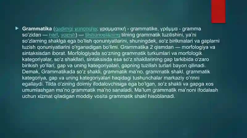 Grammatika 2