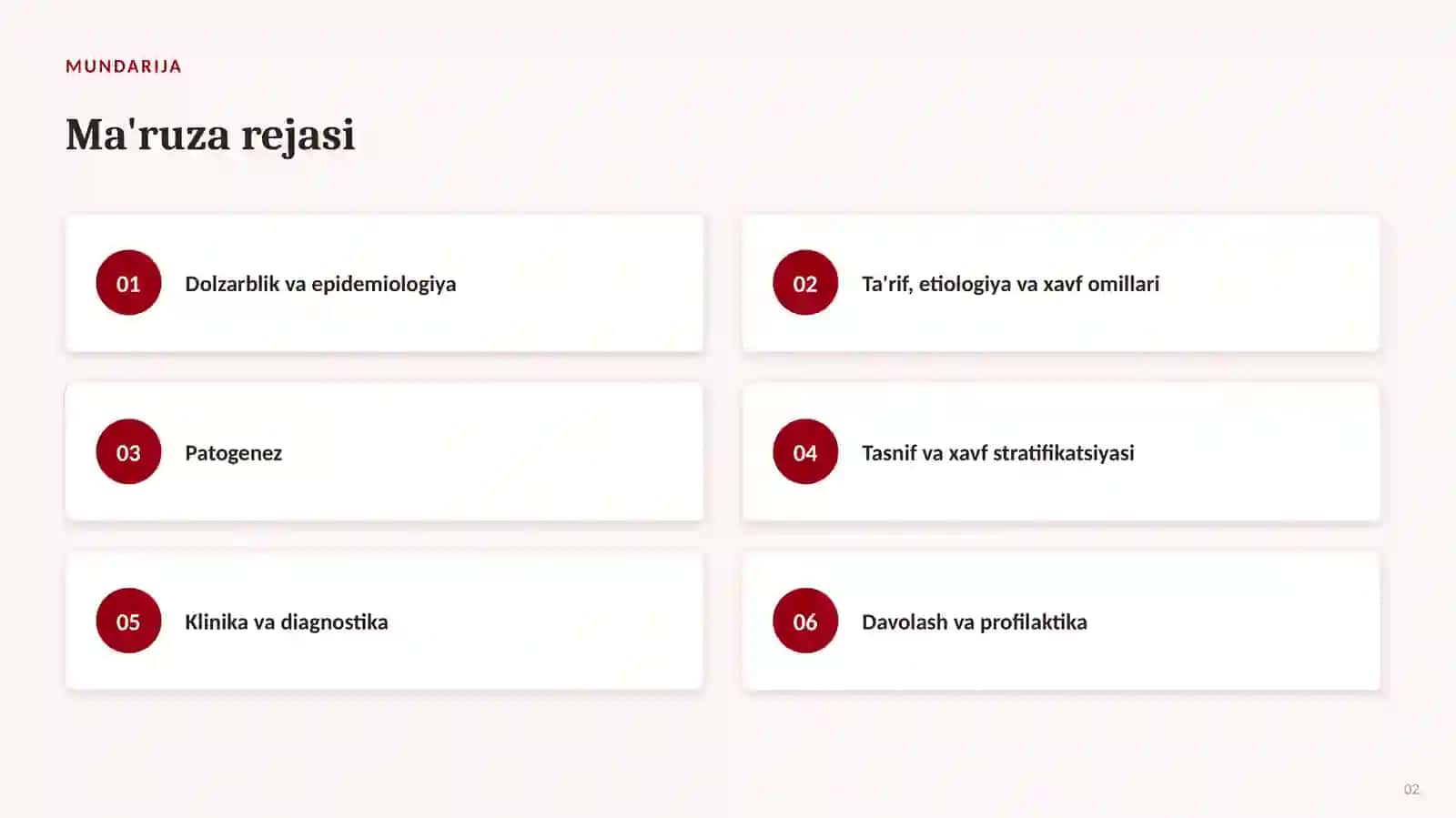 ICHKI KASALLIKLAR FANI 2