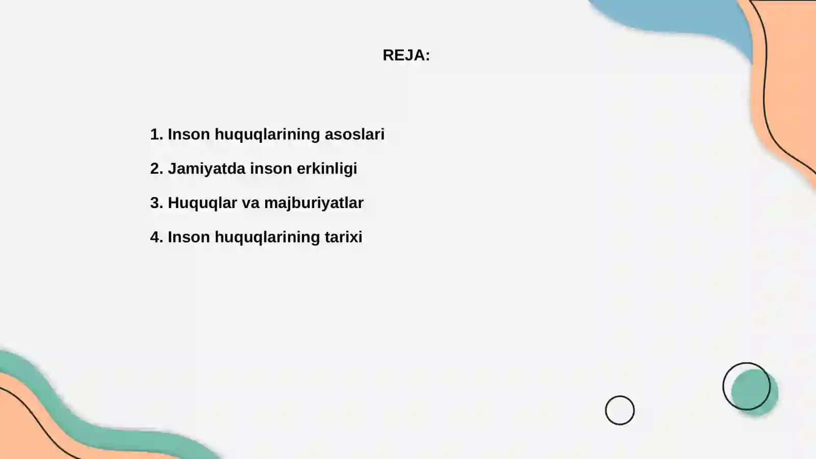 Inson huquqlari 2
