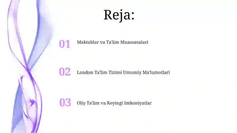 London ta'lim tizimi 2
