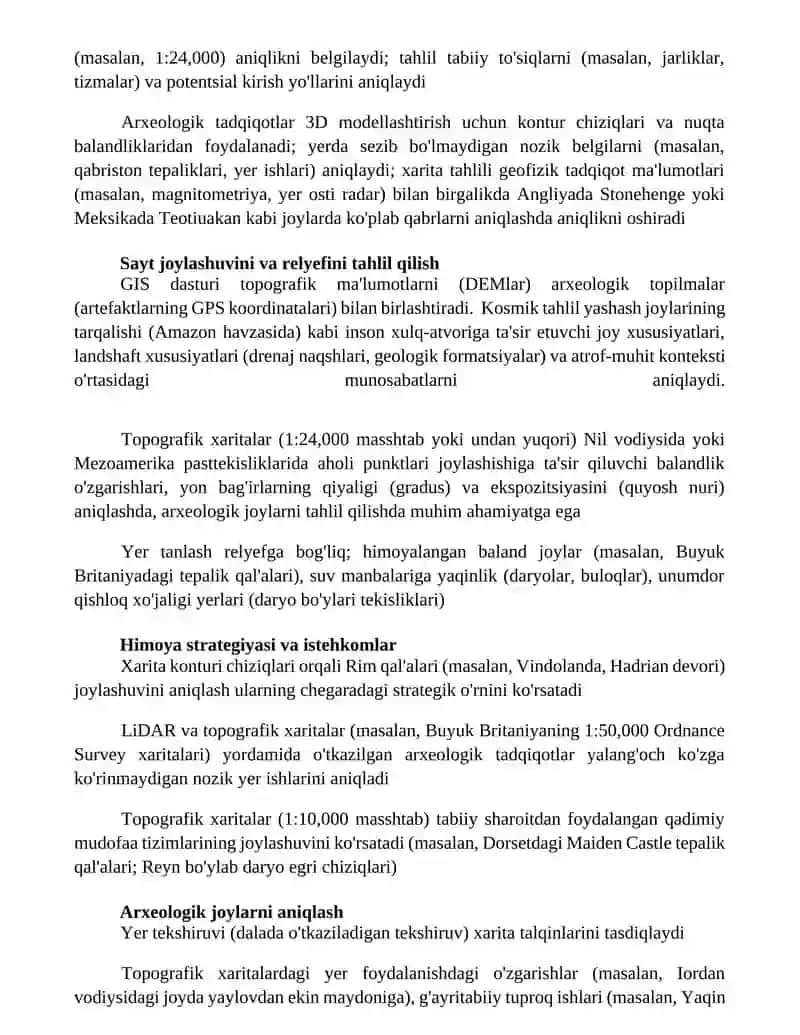 Topografik xaritalar 2