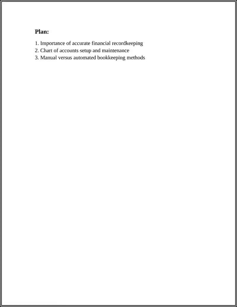 MAINTAINING FINANCIAL RECORDS 2