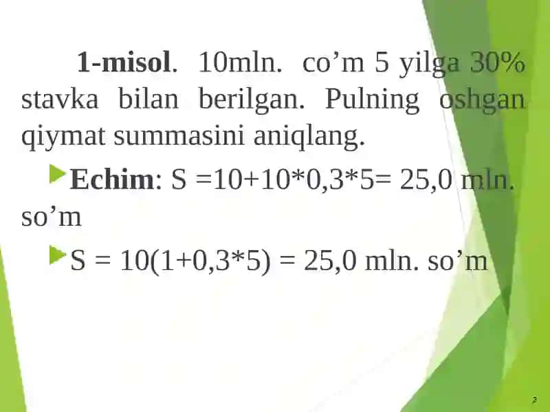 MOLIYABOZORISTATISTIKASI 2