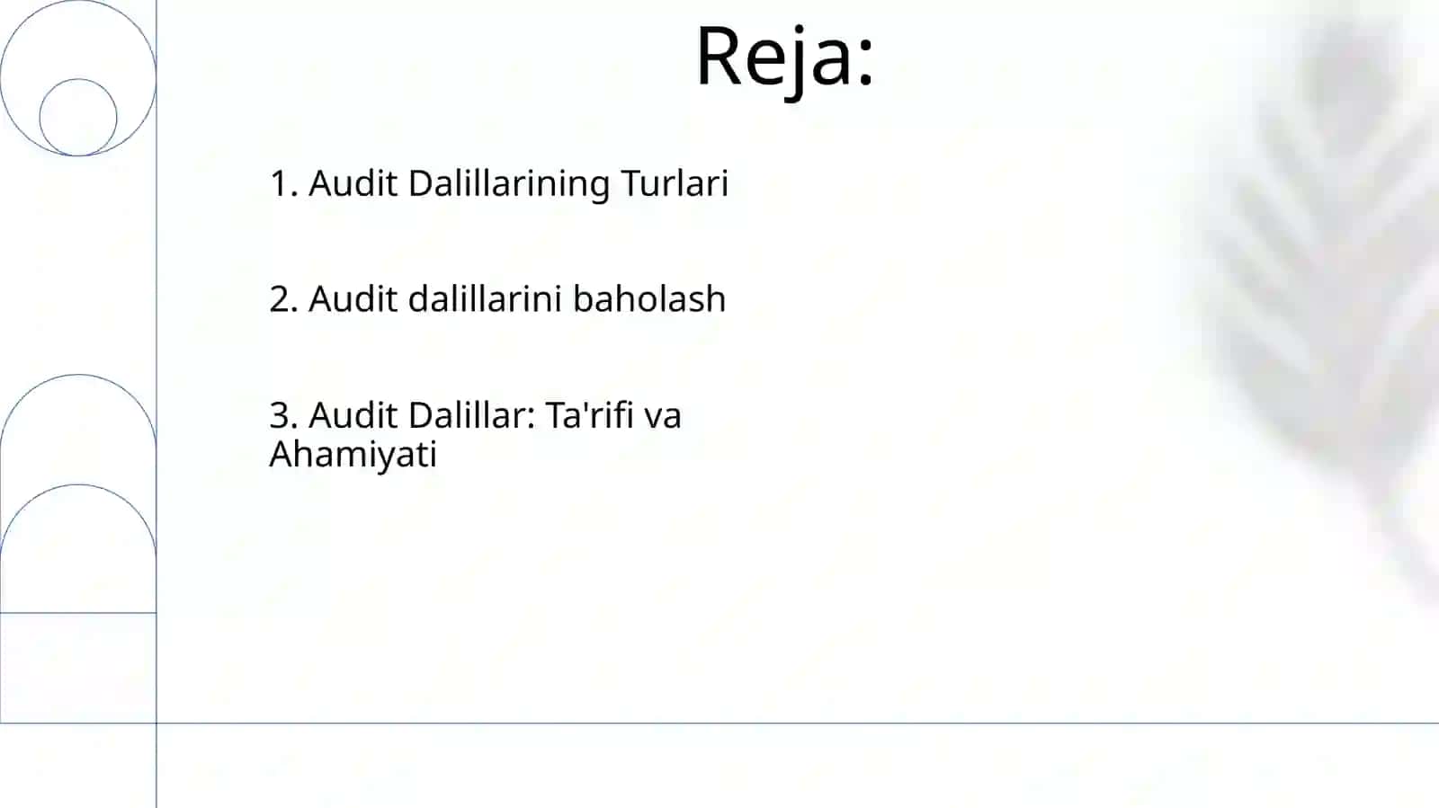 Audit dalillar 2