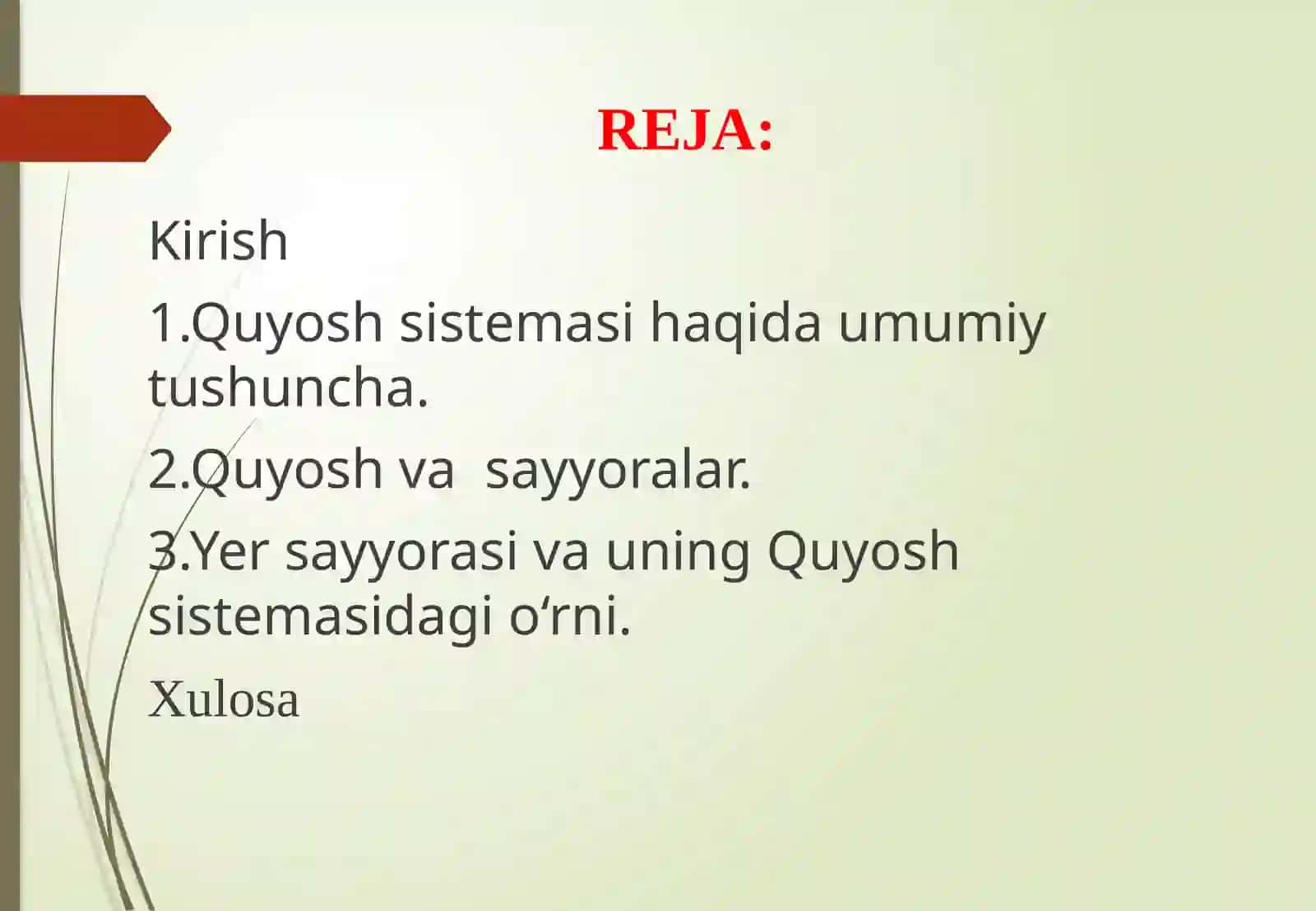 QUYOSH SISTEMASI 2