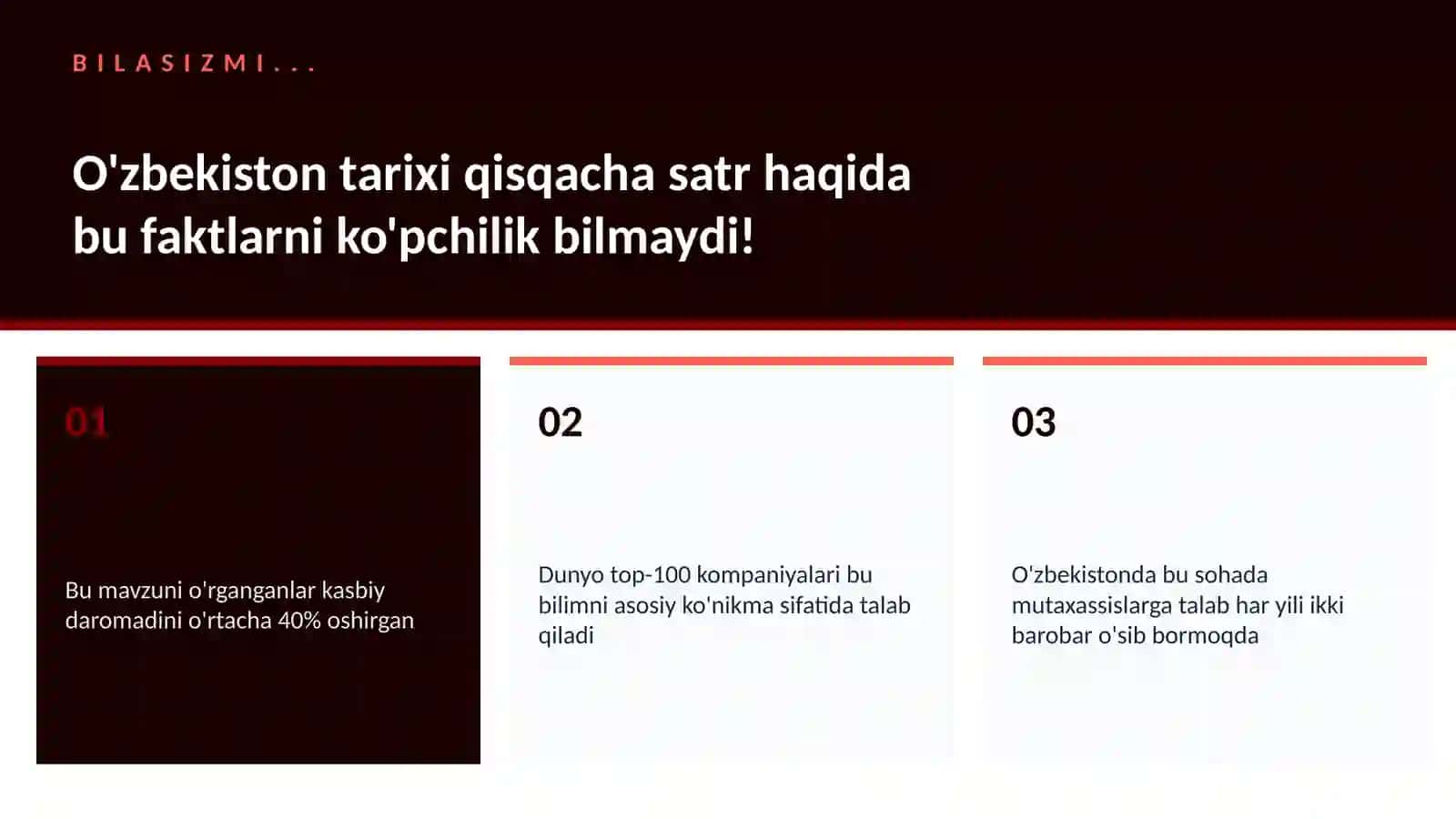 O'zbekiston tarixi qisqacha satr 2