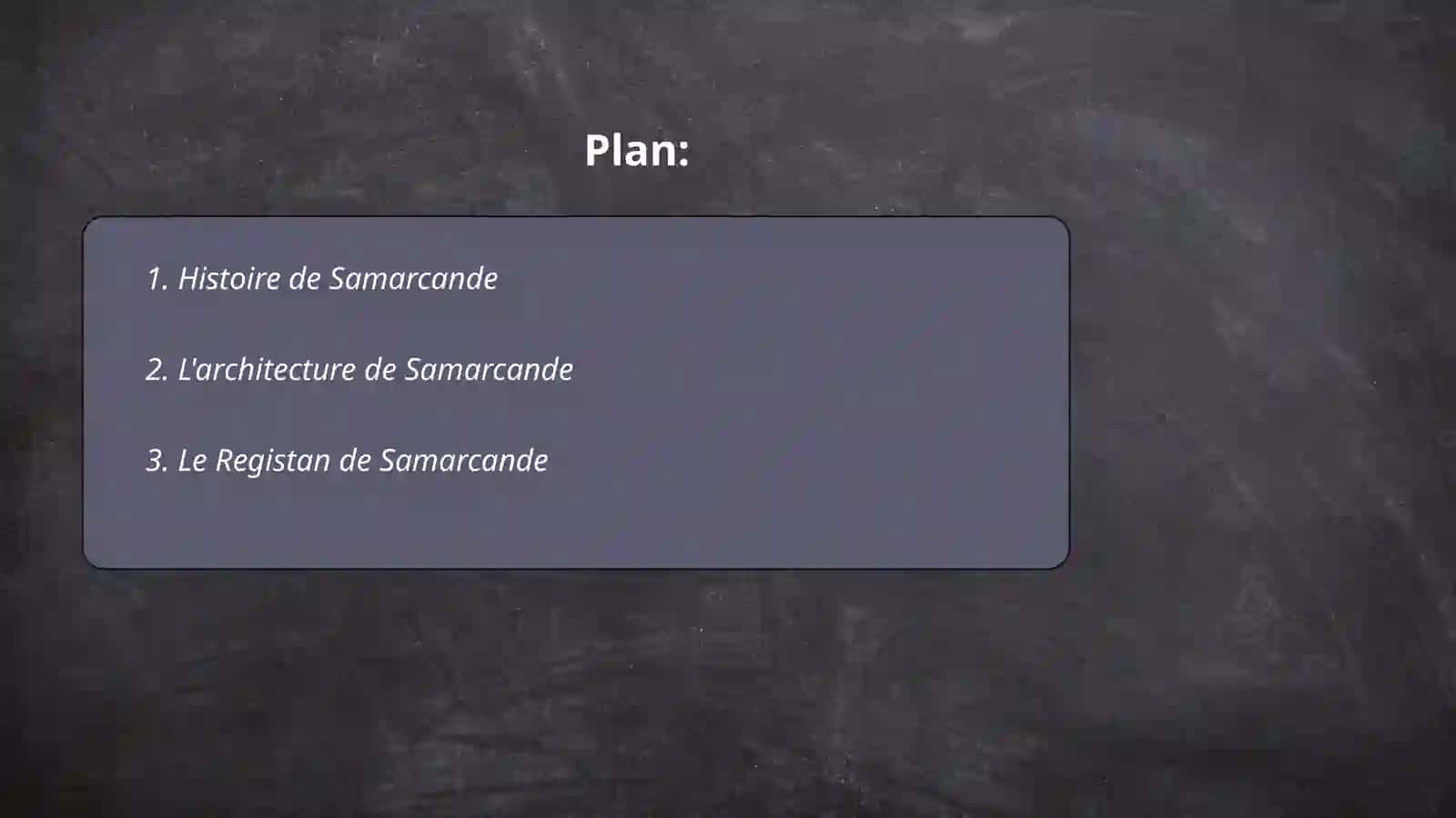 Une visite a Samarkand 2