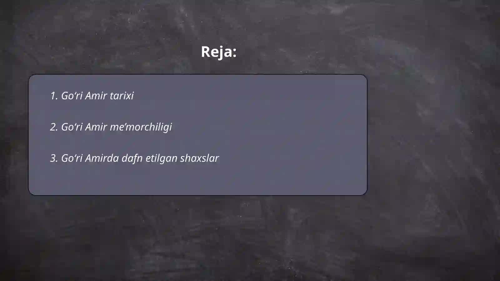 Goʻri amir va Bibixonim maqbarasi 2