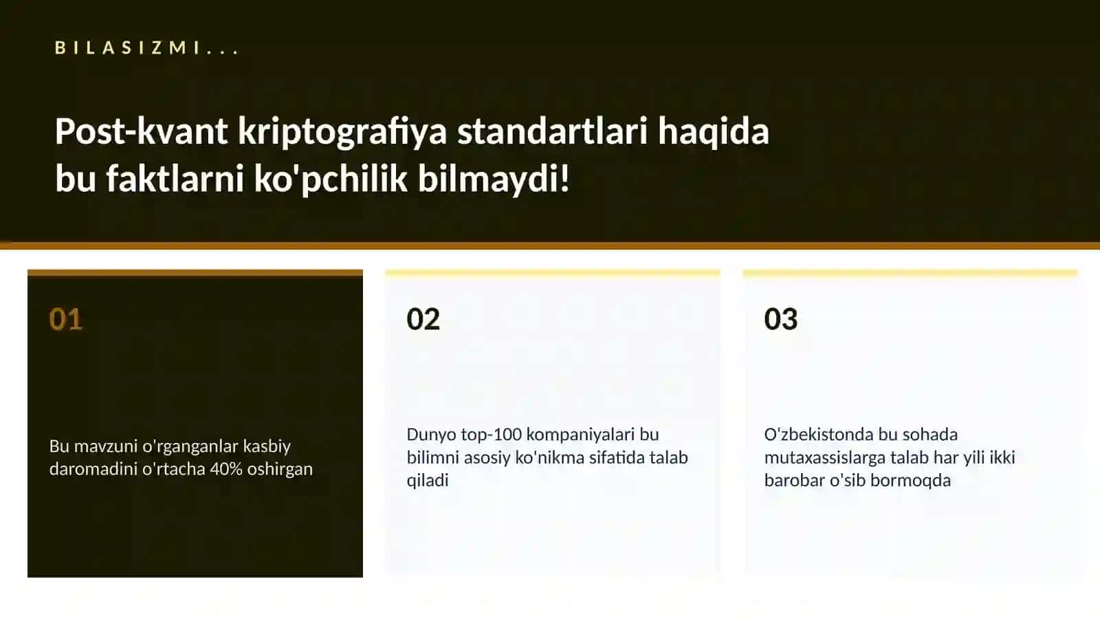 Post-kvant kriptografiya standartlari 2