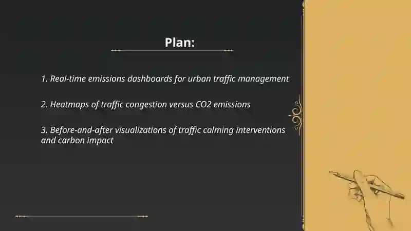 Visualizing Carbon Reduction Through Traffic Management 2