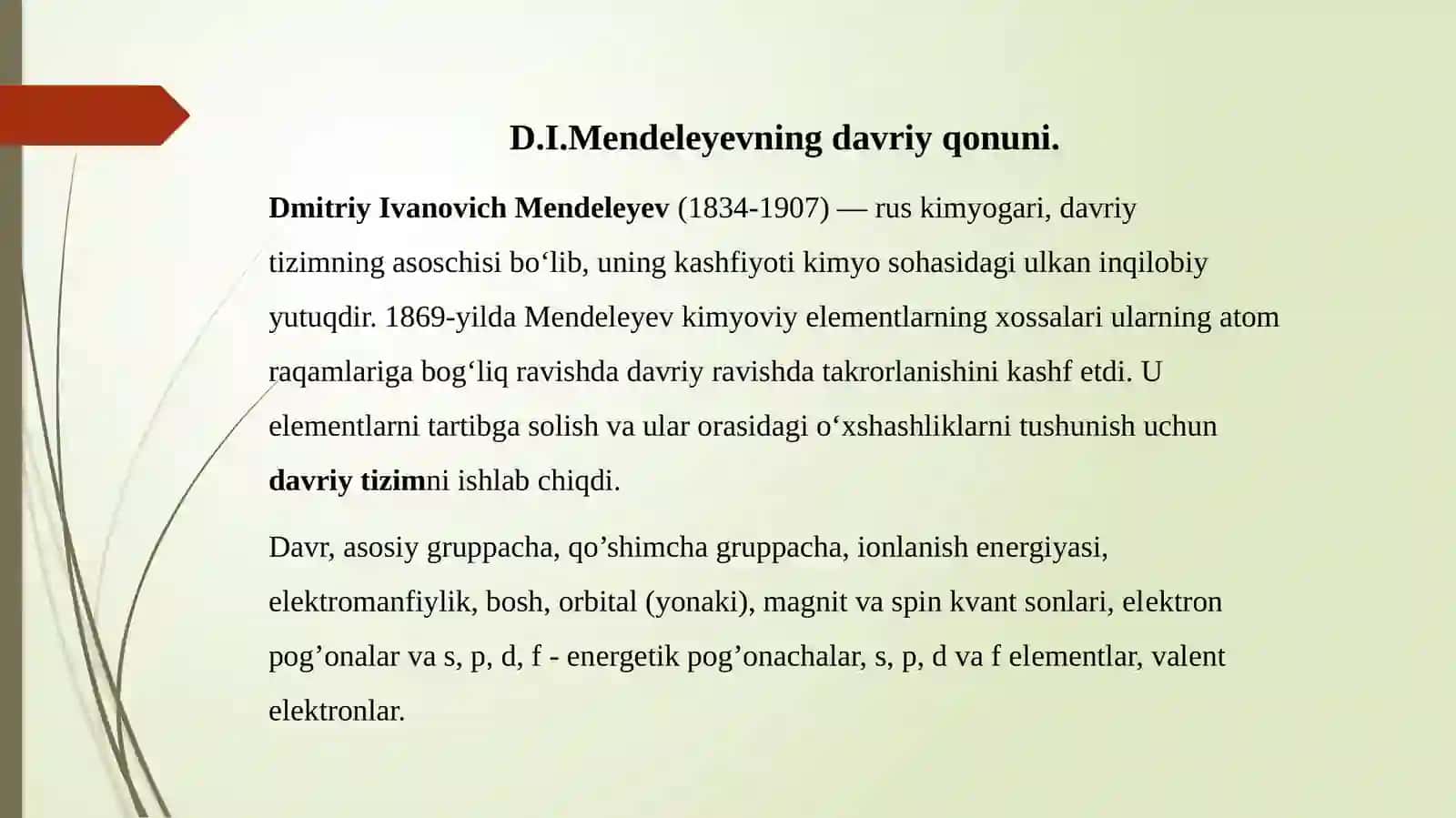 Elementlarning davriy sistemasi 2