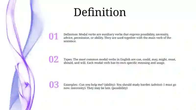 Modal Verbs 2