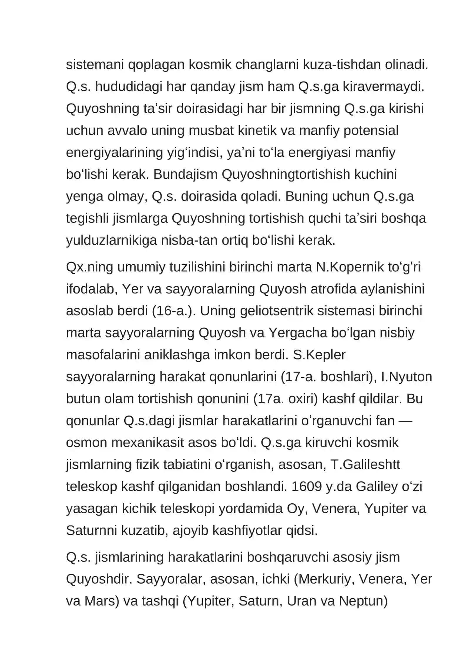 Quyosh tizimi 2