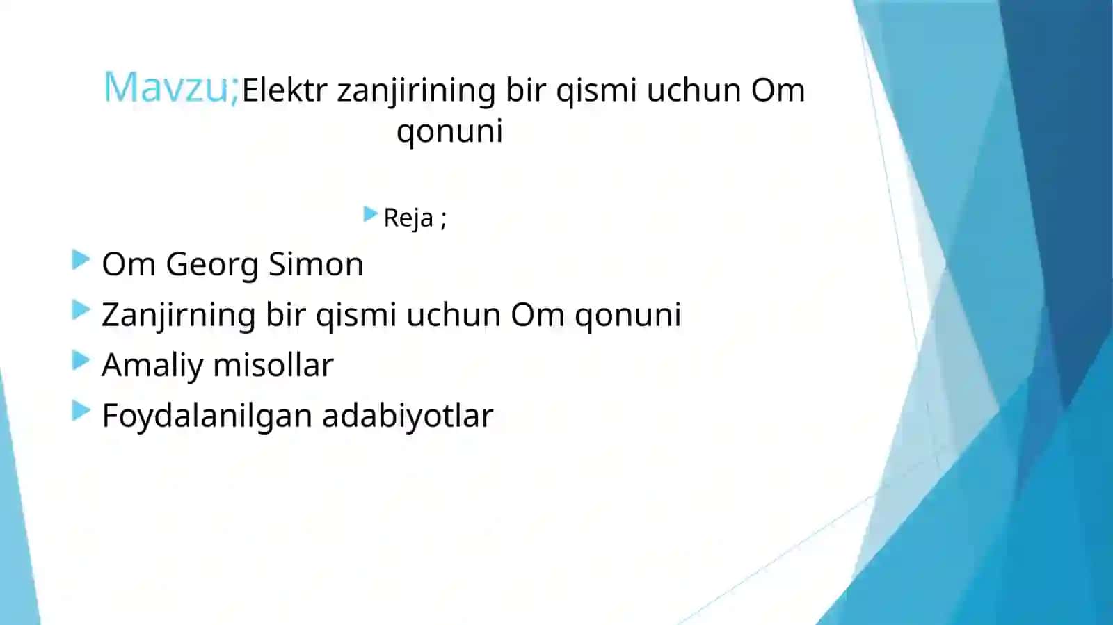 Om qonuni 2