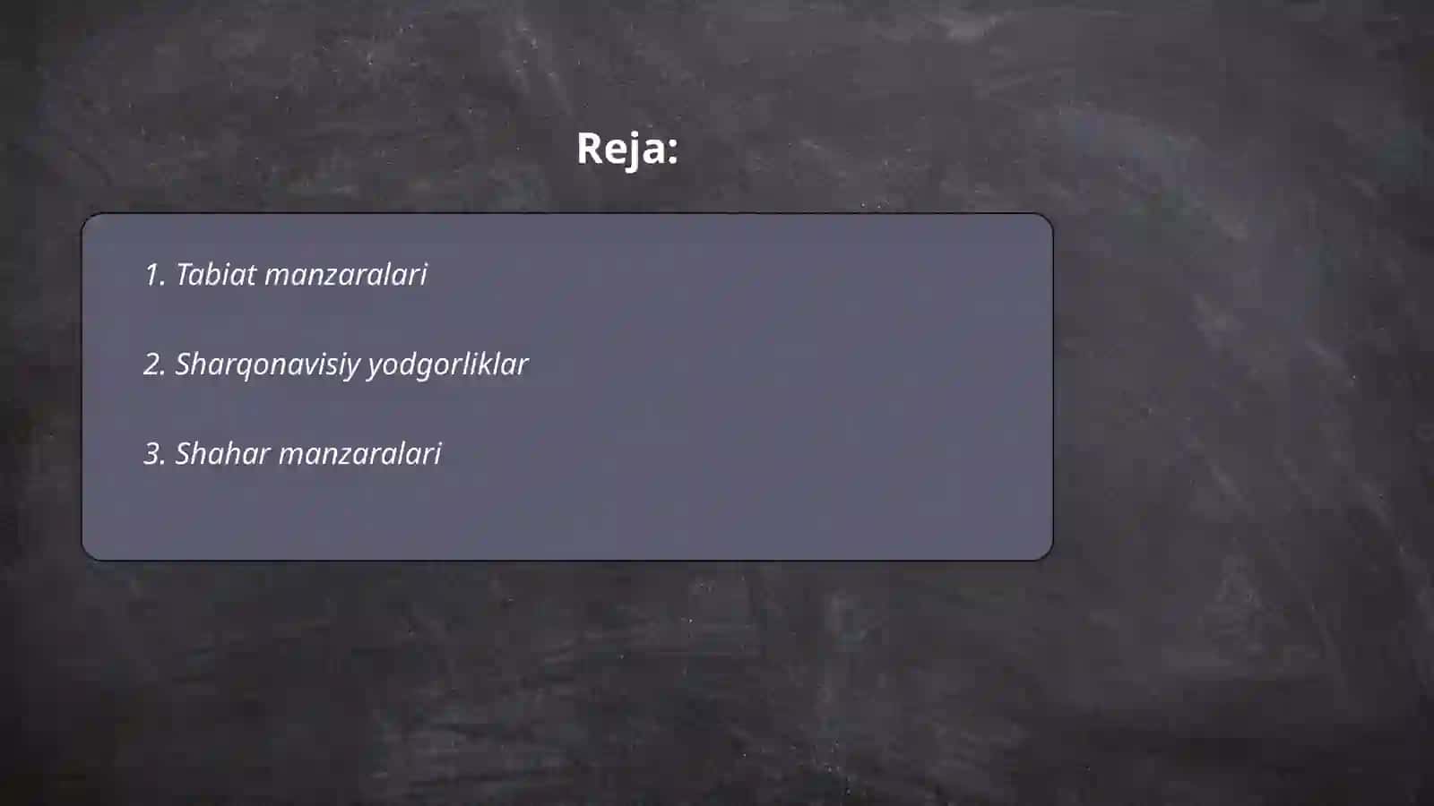 Tabiat manzaralari 2