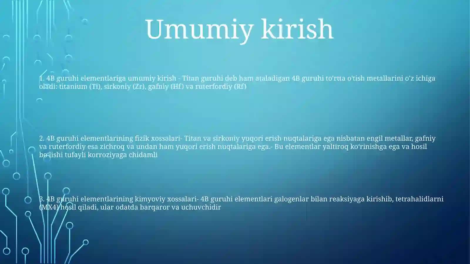 Iv BGuruhElementlari 2