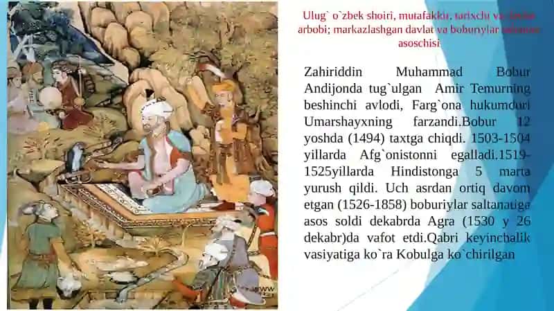 Zahiriddin Muhammad Bobur 2
