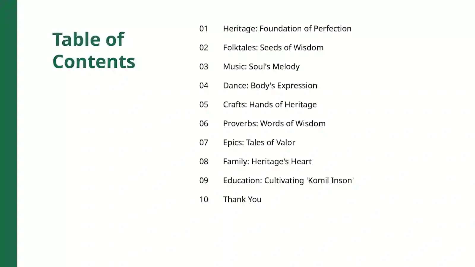 Folklore: Shaping Perfect Humans 2