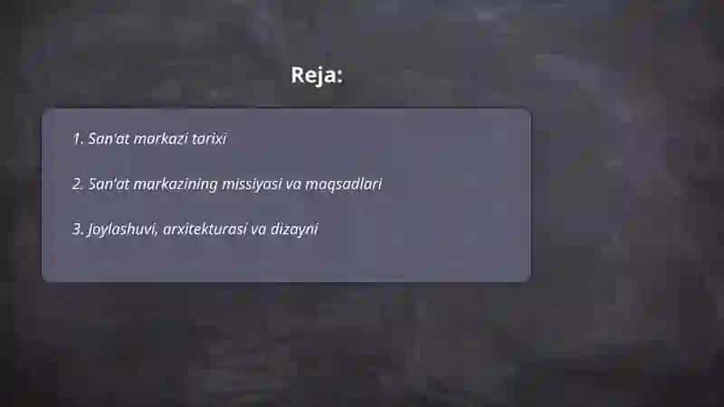 San'at markazi 2