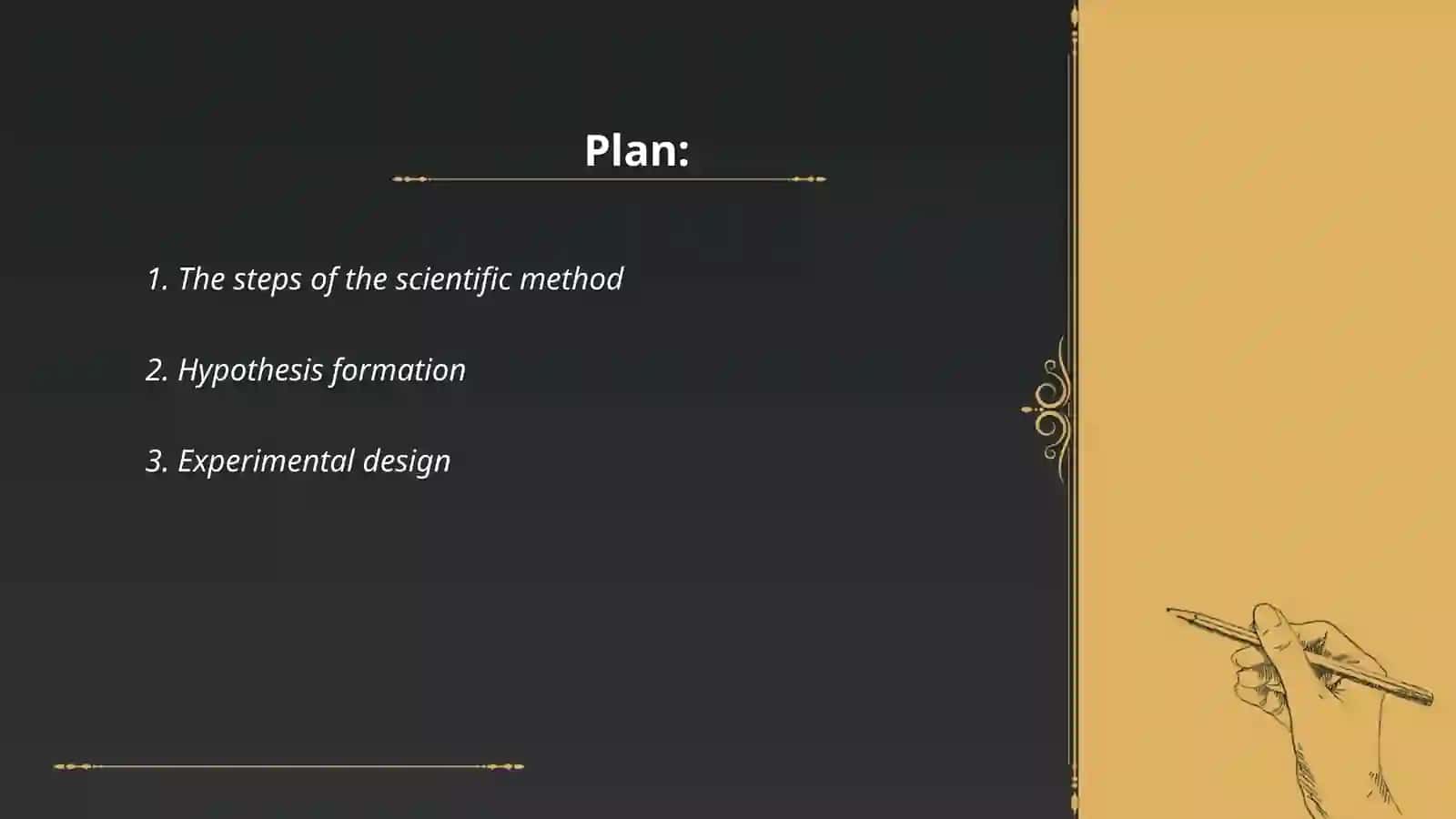 The scientific method 2
