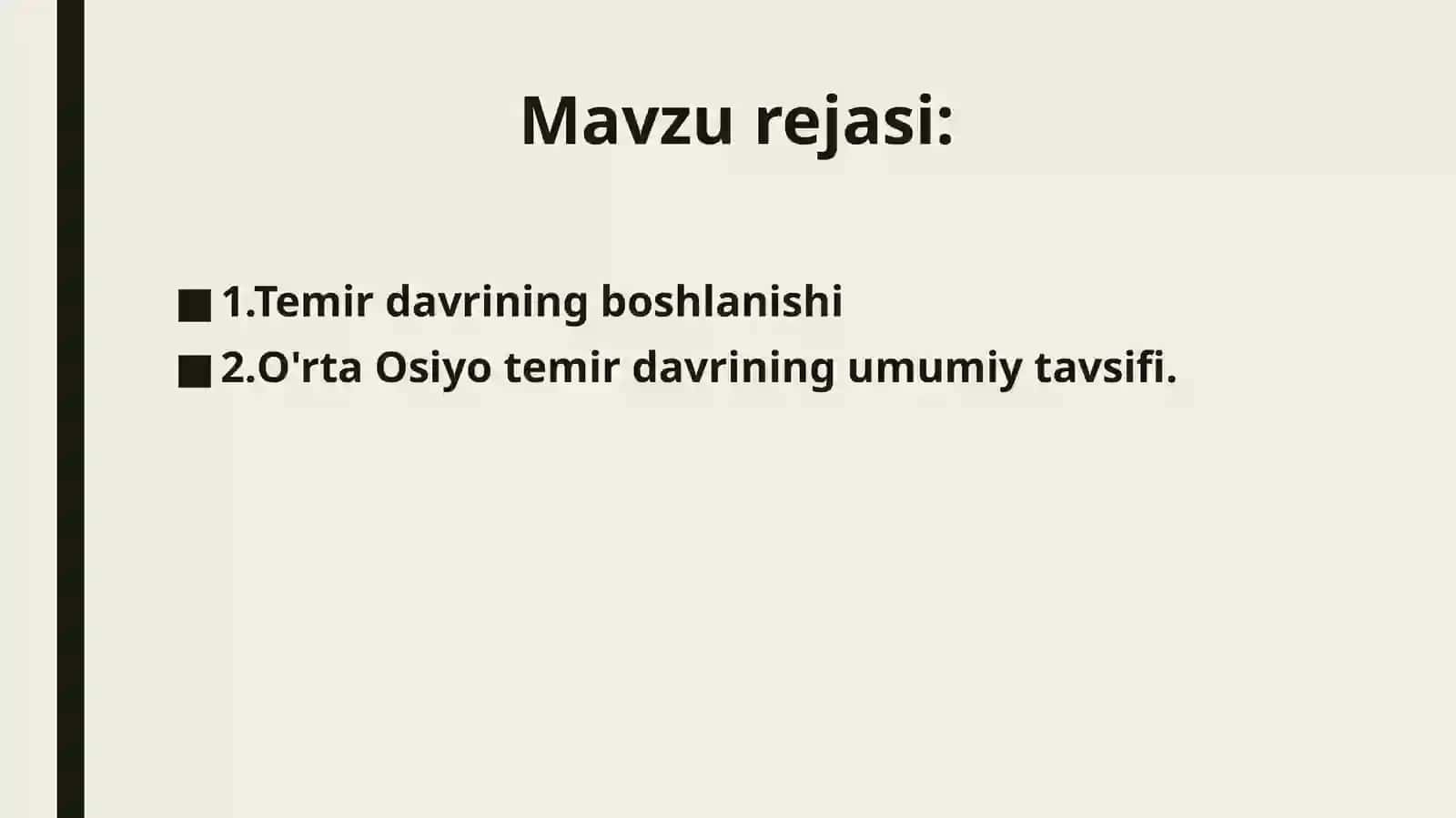So’ngi bronza va ilk temir davri 2