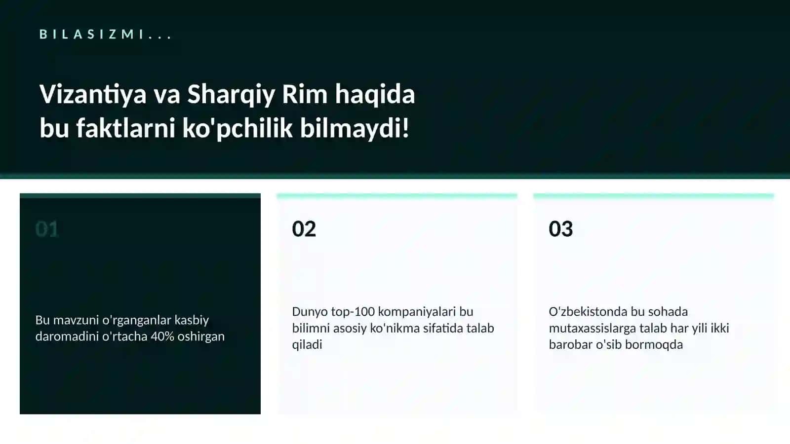 Vizantiya va Sharqiy Rim 2