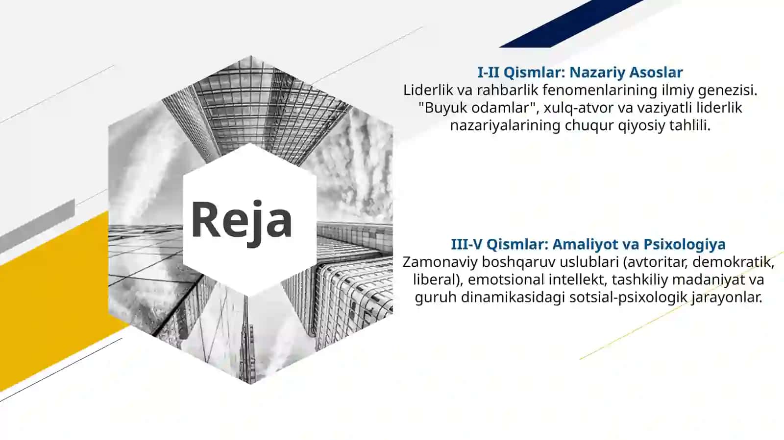 LIDERLIK VA RAHBARLIK 2