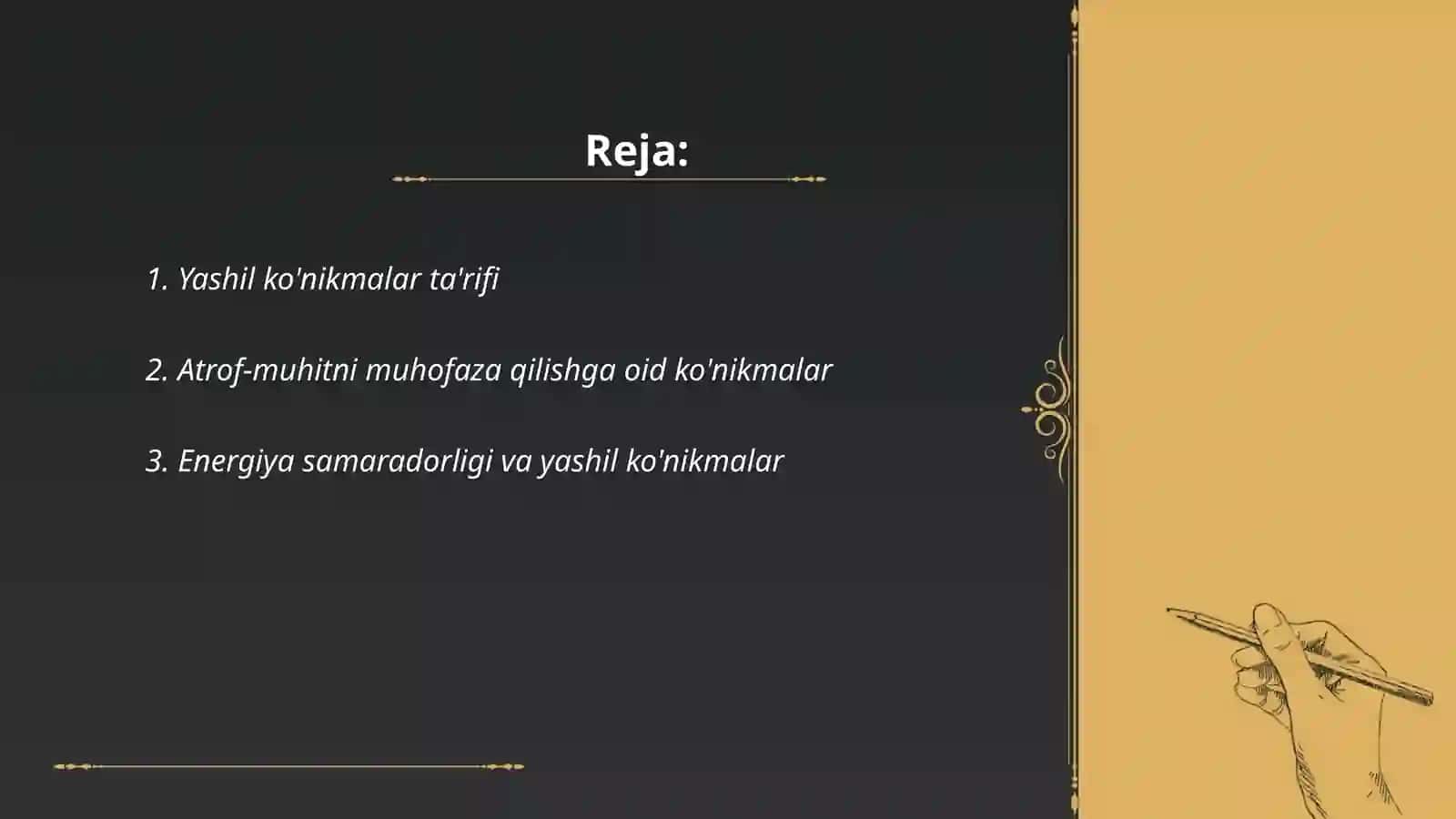 Yashil ko'nikmalar va uning foydali jihatlari 2