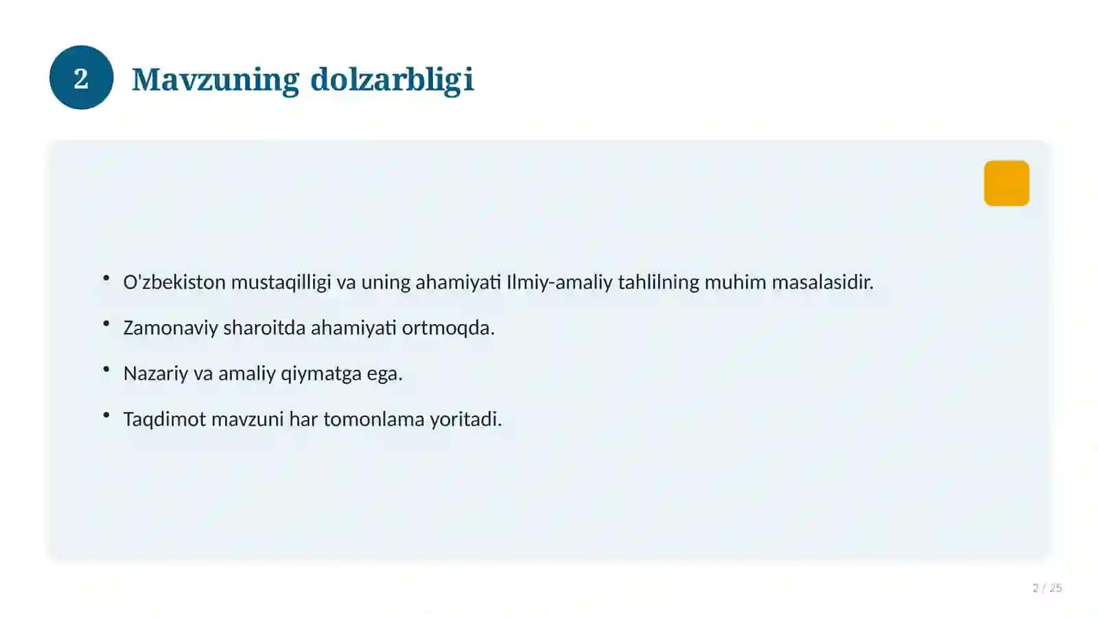 O'zbekiston mustaqilligi va uning ahamiyati 2