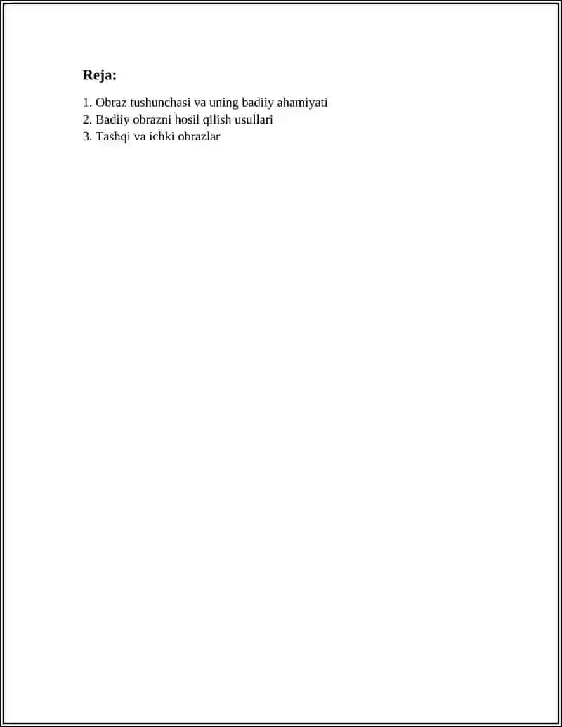 OBRAZ VA UNING TURLARI 2