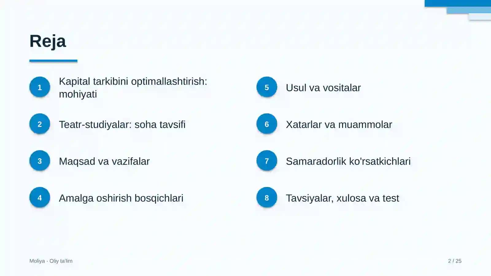 Teatr-studiyalarda kapital tarkibini optimallashtirish 2
