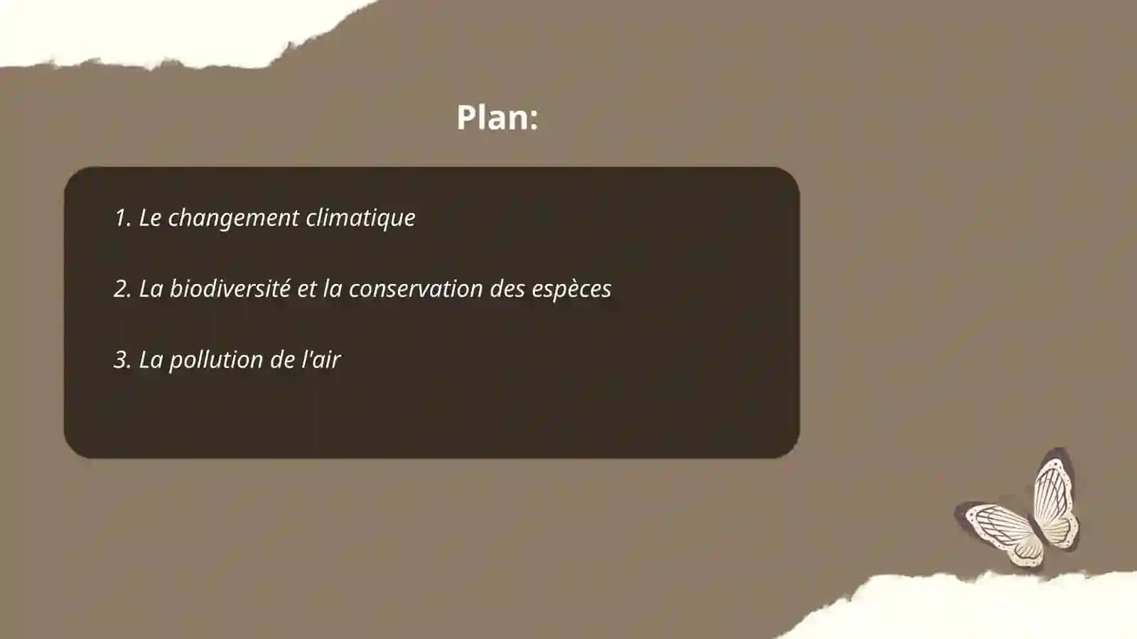L'environnement 2