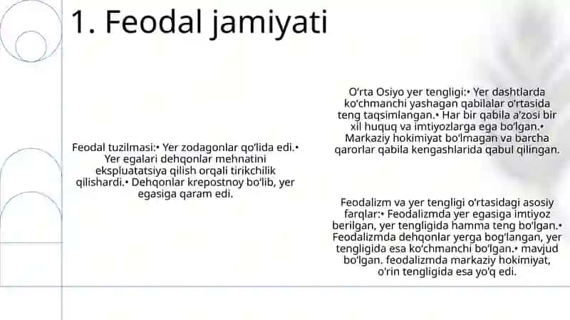 Ilk Oʻrta Asr Yer Egaligi 2
