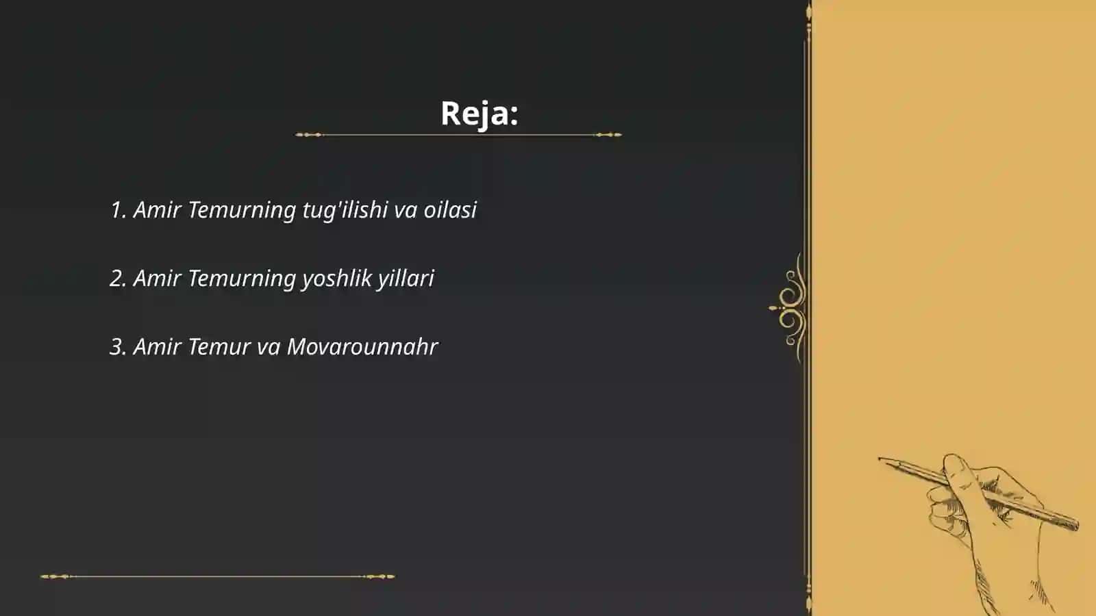 Amir Temur buyuk davlat arbobi 2
