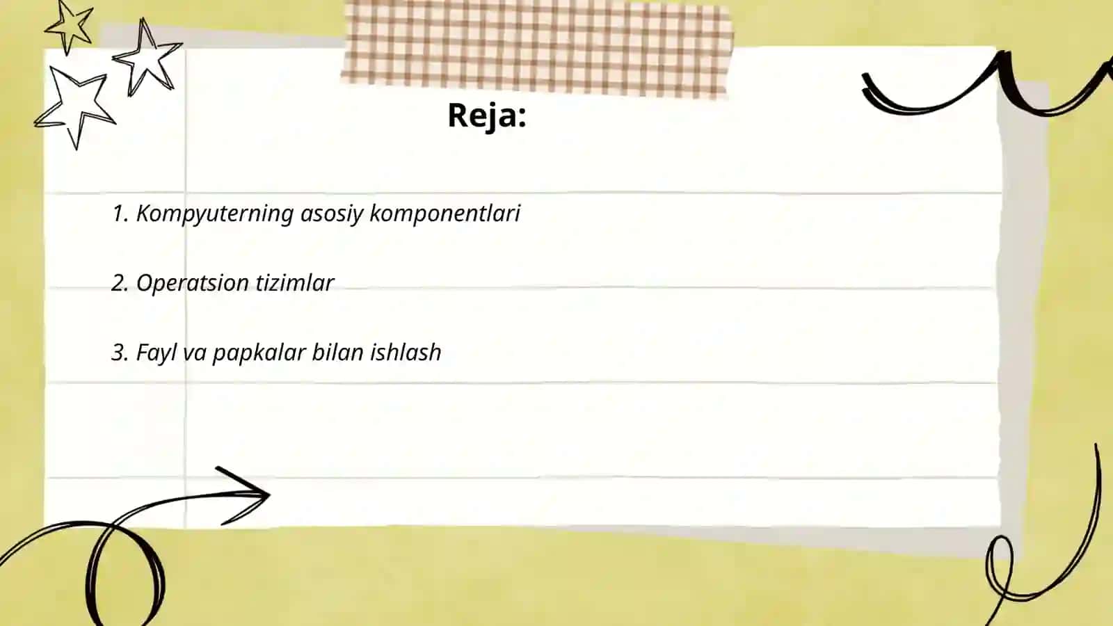 Kompyuter savodxonligi 2