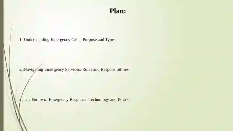 Emergency Calls: Purpose and Types 2
