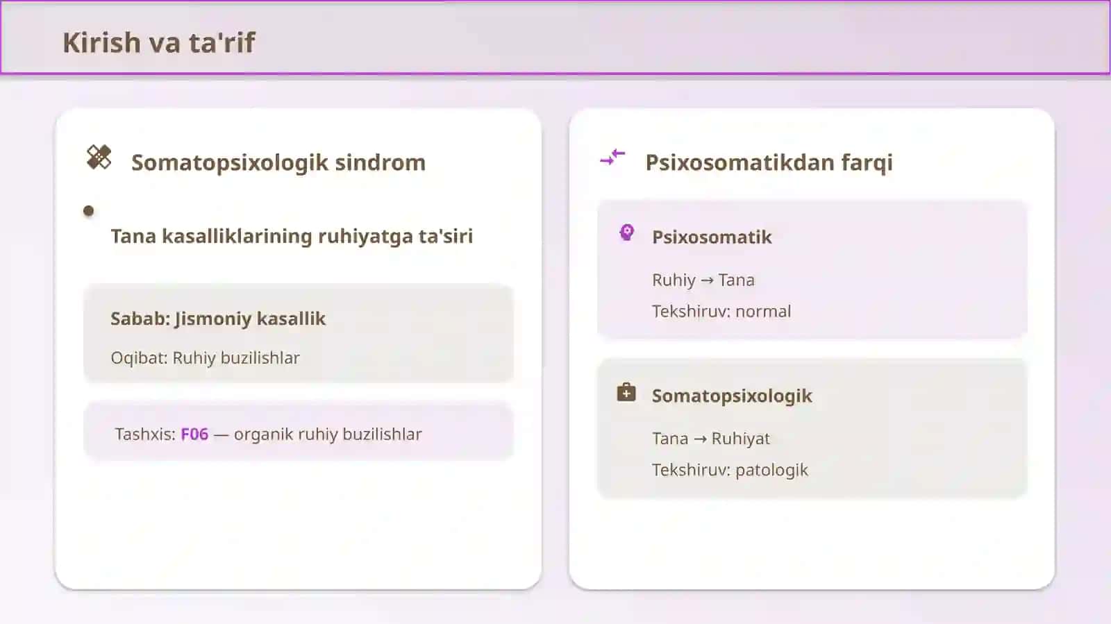 Somatopsixologik sindromlar 2