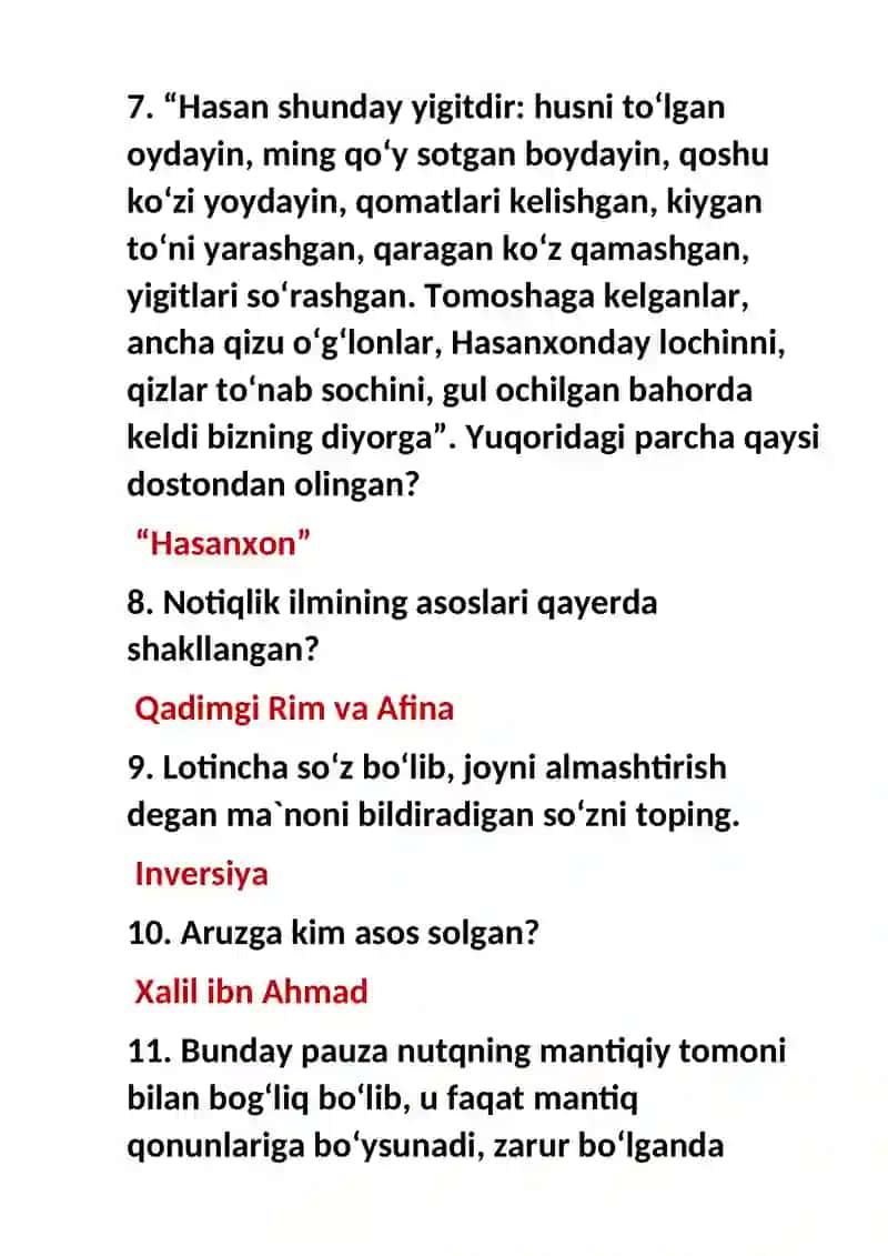 Aruzga kim asos solgan? 2