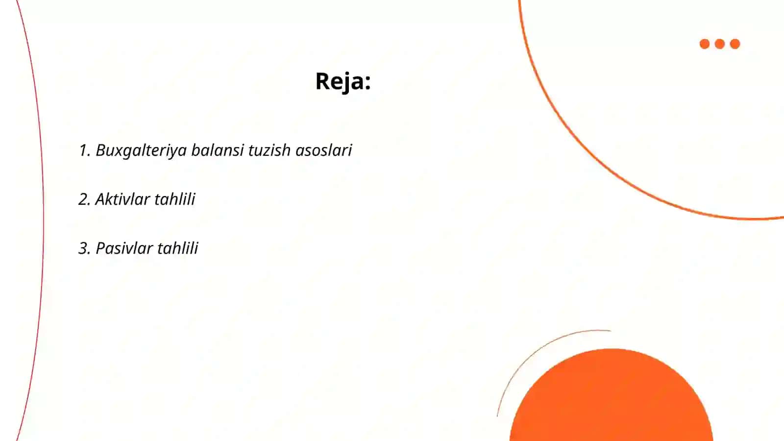 Buxgalteriya balansi 2