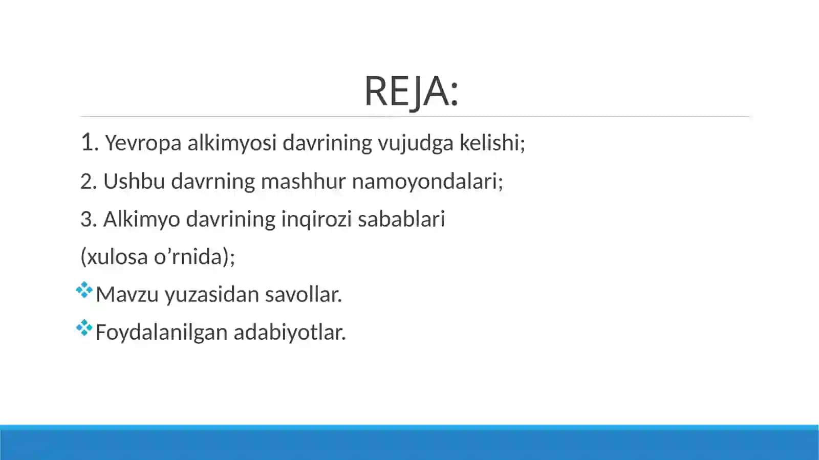 G’ARB (YEVROPA) ALKIMYOSI 2