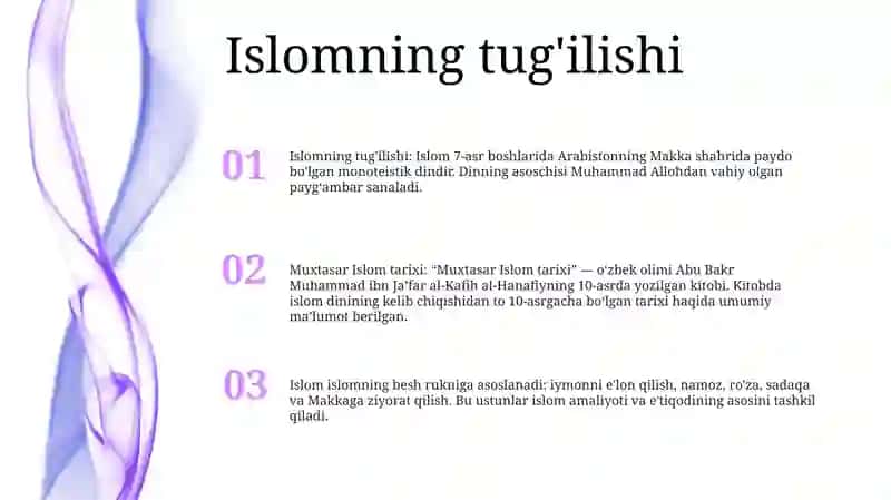 Muxtasar Islom Tarixi 2