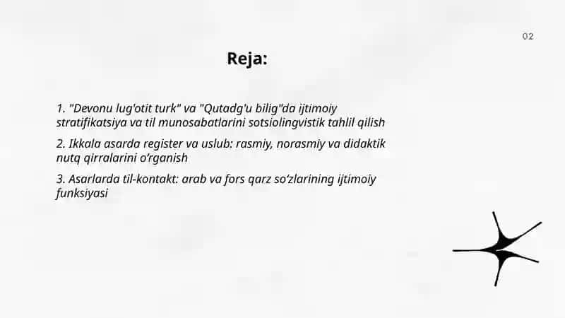 Devonu lug'otit turk va Qutadg'u bilig 2